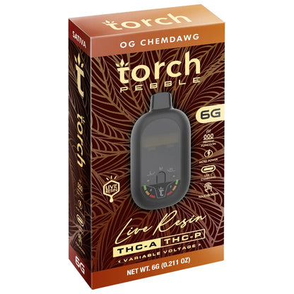 Torch Pebble Live Resin Disposable 6G