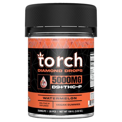 Torch THC-P Diamond Drops Gummies 5000mg