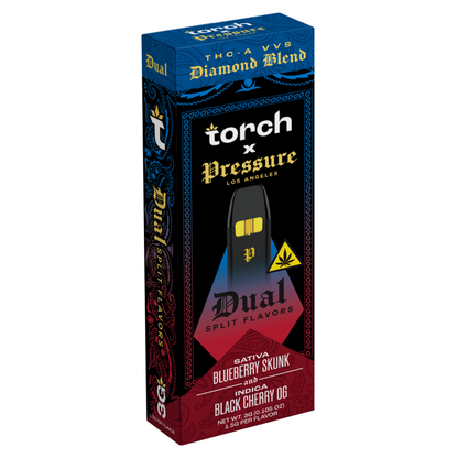 Torch x Pressure THC-A Diamond Blend Dual Disposable 3G