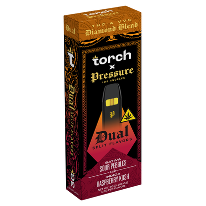 Torch x Pressure THC-A Diamond Blend Dual Disposable 3G
