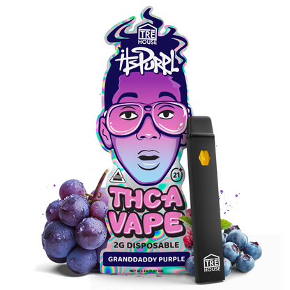Tre House ItsPurpl THC-A Disposable 2G