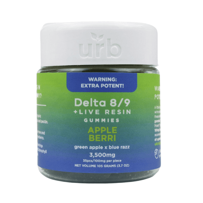 URB Delta 8 Delta 9 Gummies 3500mg