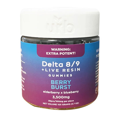 URB Delta 8 Delta 9 Gummies 3500mg