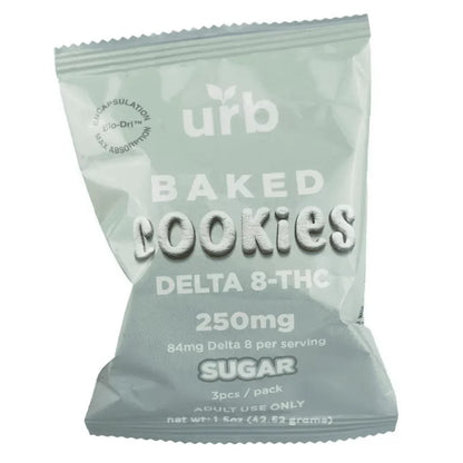 URB Delta 8 Baked Cookies 250mg