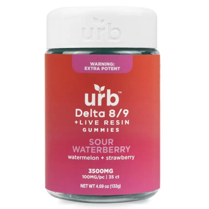 URB Delta 8 Delta 9 Gummies 3500mg
