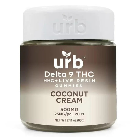URB Gourmet Live Resin D9 HHC Gummies