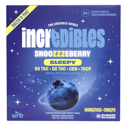 URB Incredibles Gummies 600mg