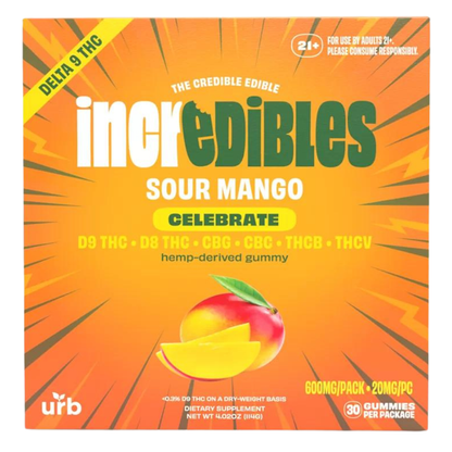 URB Incredibles Gummies 600mg