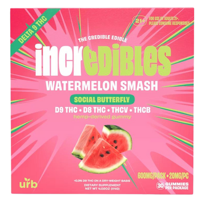 URB Incredibles Gummies 600mg