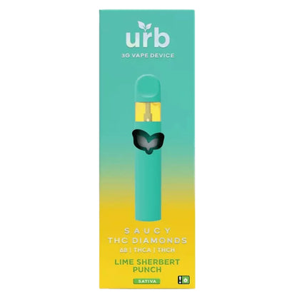 URB Saucy THC Diamonds Disposable 3G