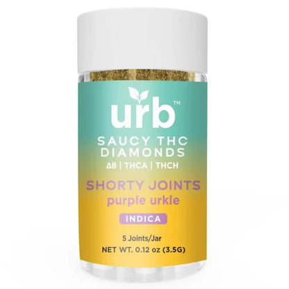 URB Saucy THC Diamonds Shorty Joints 3.5G | 5ct