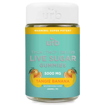URB THC-A Live Sugar Gummies 5000mg