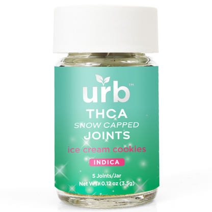 URB THC-A Snow Capped Joints 3.5G | 5ct