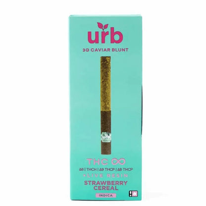 urb thc infinity caviar blunts 3g strawberry kush