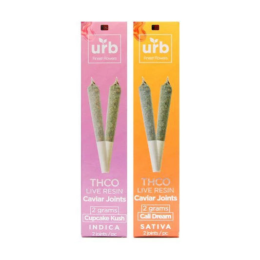 URB Live Resin THC-O Caviar Joints 2G