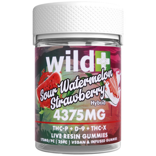 Wild THC-P D9 THC-X Live Resin Gummies
