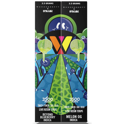 Wonderbrett Sugar Dual Disposable 7G | 2pk