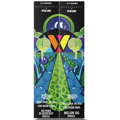 Wonderbrett Sugar Dual Disposable 7G | 2pk
