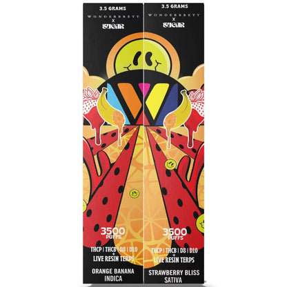Wonderbrett Sugar Dual Disposable 7G | 2pk