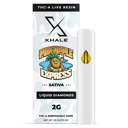 Xhale THC-A Liquid Diamonds Disposable Vape 2G