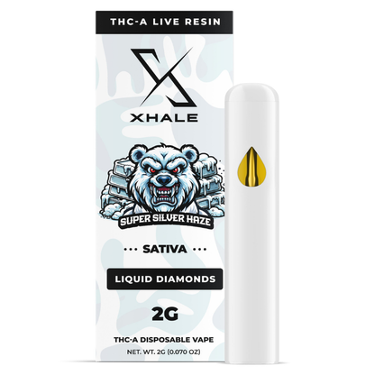 Xhale THC-A Liquid Diamonds Disposable Vape 2G