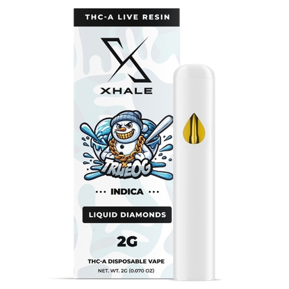 Xhale THC-A Liquid Diamonds Disposable Vape 2G
