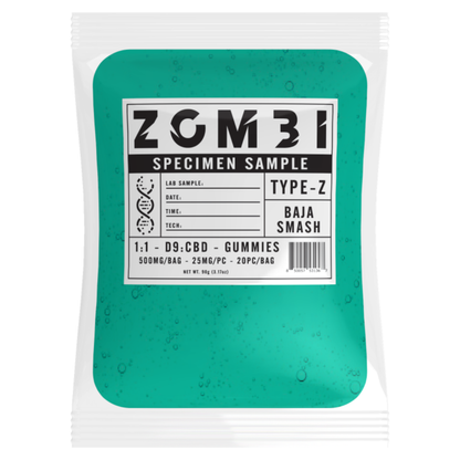 Zombi Delta 9 Gummies 500mg