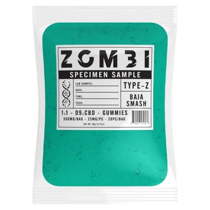 Zombi Delta 9 Gummies 500mg