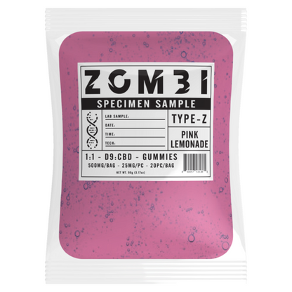 Zombi Delta 9 Gummies 500mg