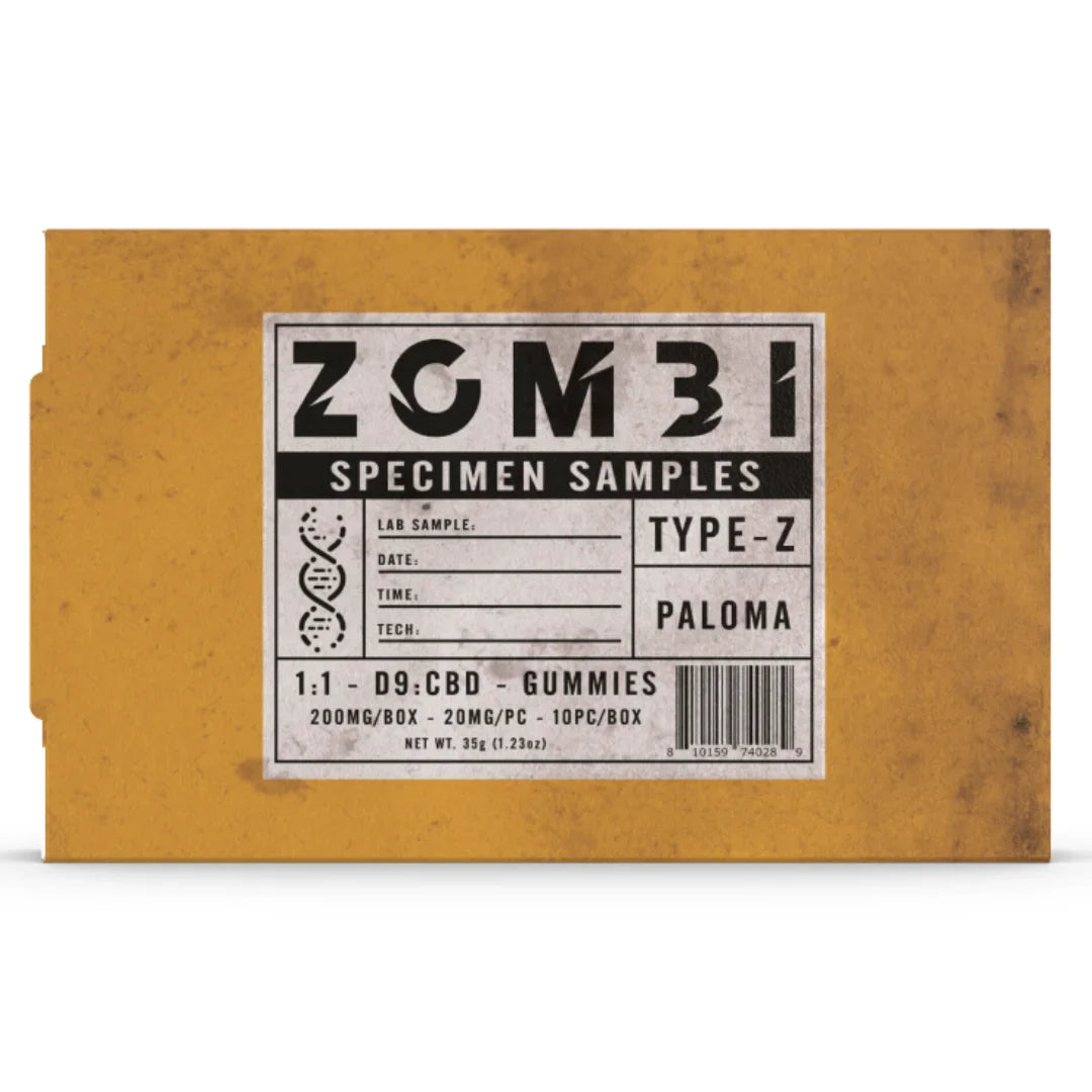 Zombi Delta 9 Specimen Samples 200mg | 10pk - D8 Gas