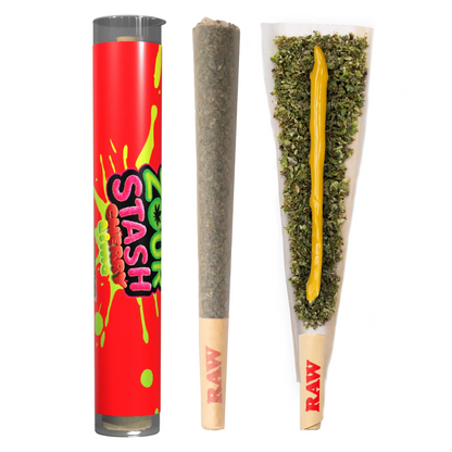 Zour Stash THC-A Hash Holes Pre-Rolls 2G