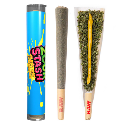 Zour Stash THC-A Hash Holes Pre-Rolls 2G