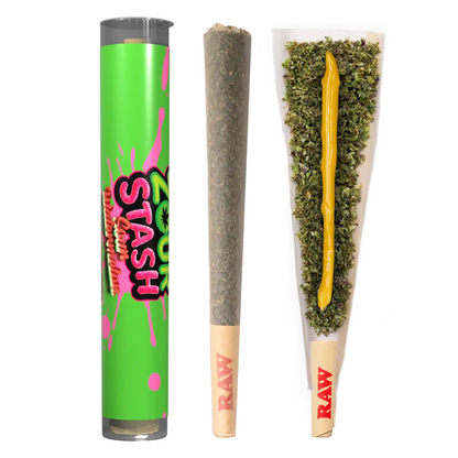 Zour Stash THC-A Hash Holes Pre-Rolls 2G