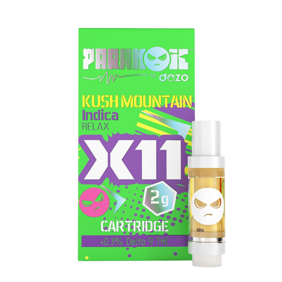 Buy Dozo Paranoic X11 Live Resin Cartridge 4G | D8 Gas