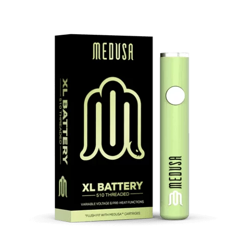 medusa 510 threaded battery green