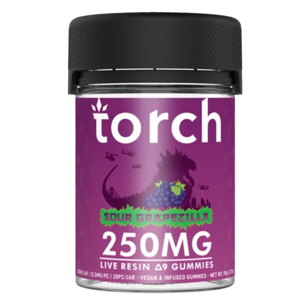 torch delta 9 live resin gummies 250mg