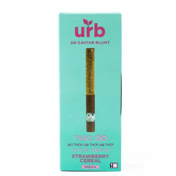 urb thc infinity caviar blunts 3g strawberry kush