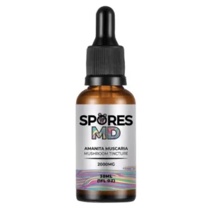 Spores Pantherina Mushroom Tincture 2000mg | High Strength