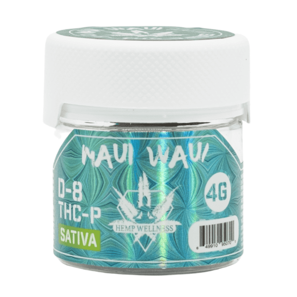 hemp wellness d8 thc p flower 4g maui waui