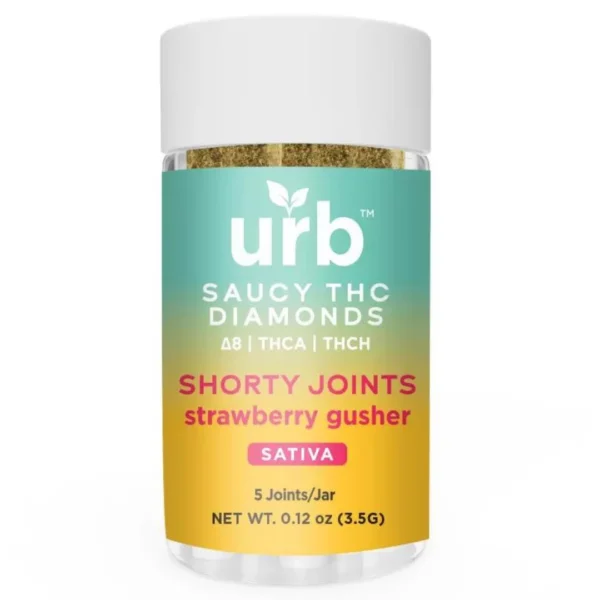 URB Saucy THC Diamonds Shorty Joints
