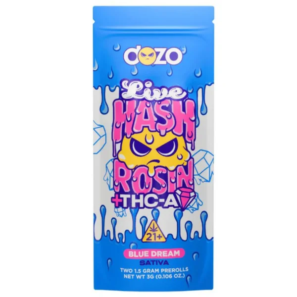 Dozo Live Hash Rosin THC-A Diamond Pre Rolls