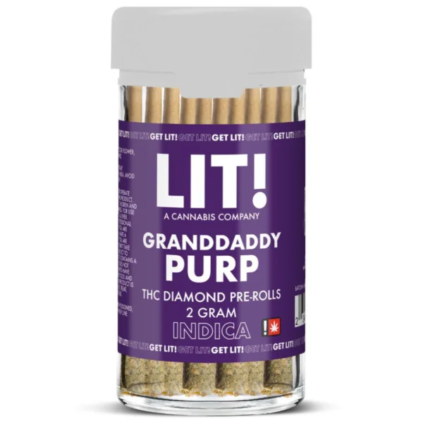 LIT! THC Liquid Diamonds Pre Rolls
