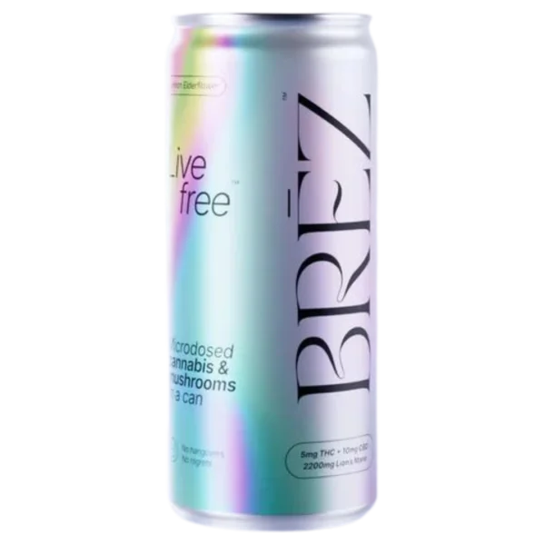 BREZ THC + Lion's Mane Drink