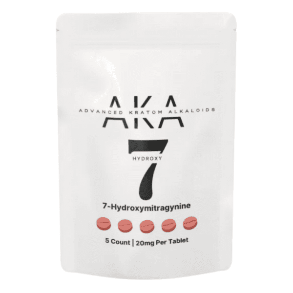 AKA 7-Hydroxymitragynine Kratom Tablets