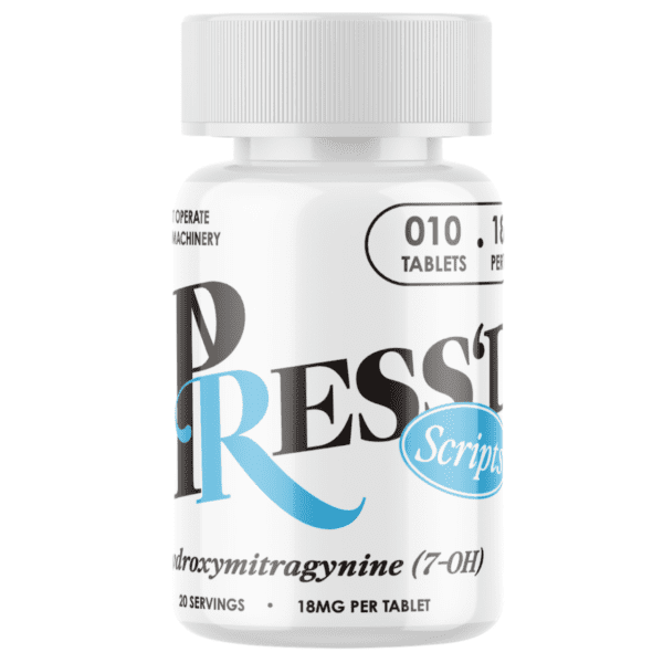 Press'd Scripts 7-OH Kratom Tablets