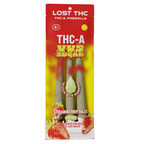 Lost THC THC-A VVS Sugar Pre-Rolls