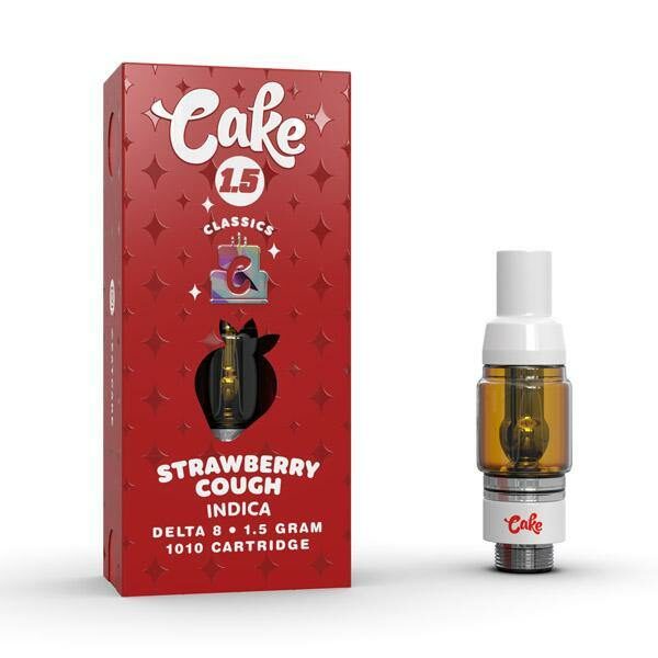 cake Replacement Vape Cartridge Strawberry Cough