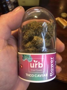 URB THC-O Flower 7g photo review