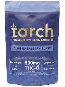Torch-Live-Resin-THC-O-Gummies-Blue-Raspberry-Blast