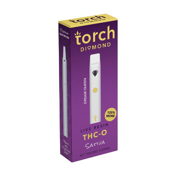 Torch THC-O Live Resin Disposable 2.2G - D8 GAS | Best Delta 8 | CBD ...